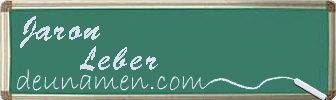 Jaron Leber Visitenkarte